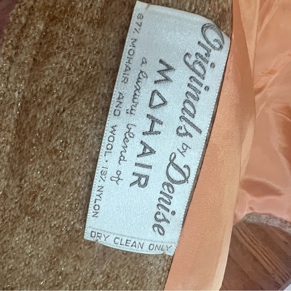 Vintage 1960’s Mohair & Wool Blazer by Originals by Denise - Picture 3 of 9